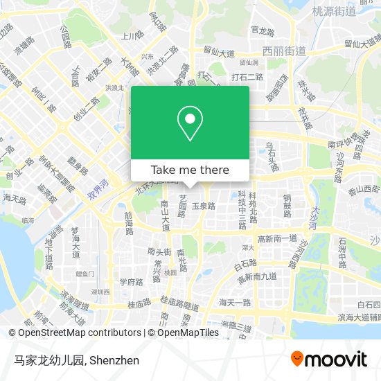 马家龙幼儿园 map