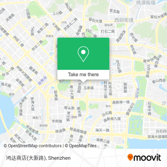 鸿达商店(大新路) map