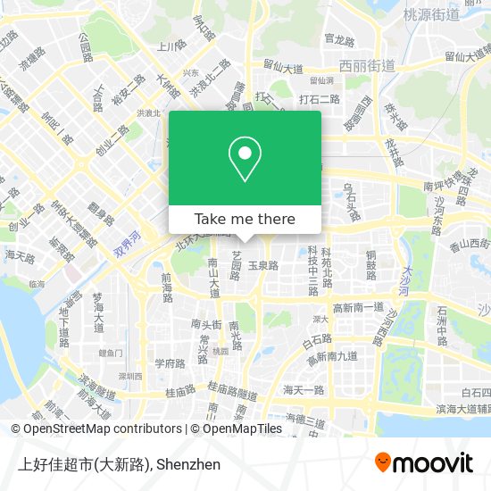 上好佳超市(大新路) map