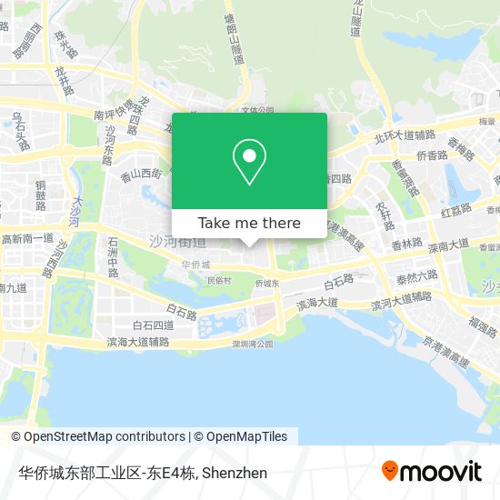 华侨城东部工业区-东E4栋 map