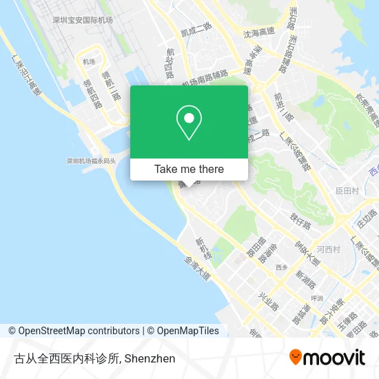 古从全西医内科诊所 map