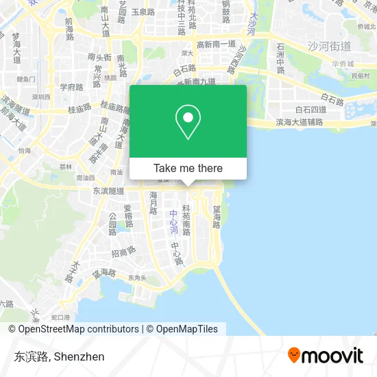 东滨路 map