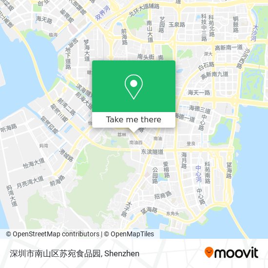 深圳市南山区苏宛食品园 map