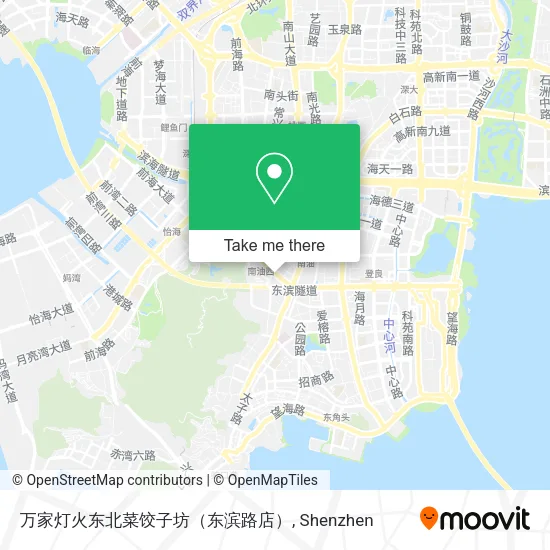 万家灯火东北菜饺子坊（东滨路店） map