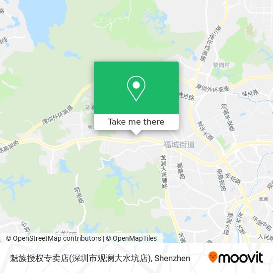 魅族授权专卖店(深圳市观澜大水坑店) map