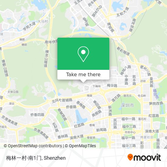 梅林一村-南1门 map