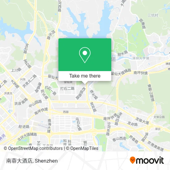 南蓉大酒店 map