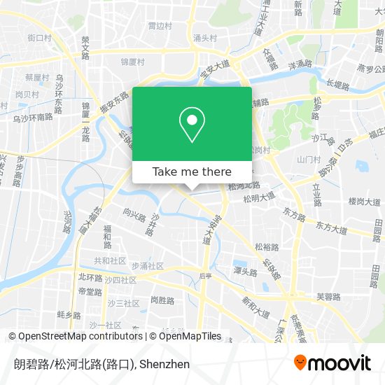 朗碧路/松河北路(路口) map