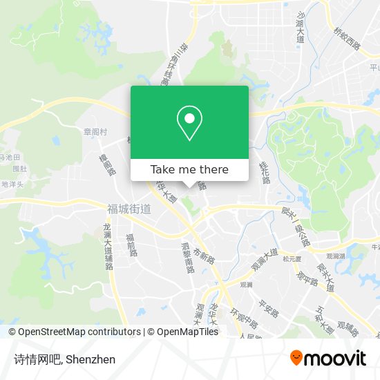 诗情网吧 map