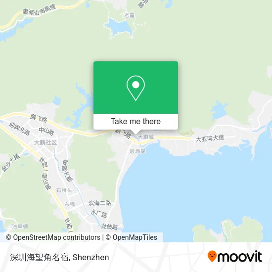 深圳海望角名宿 map