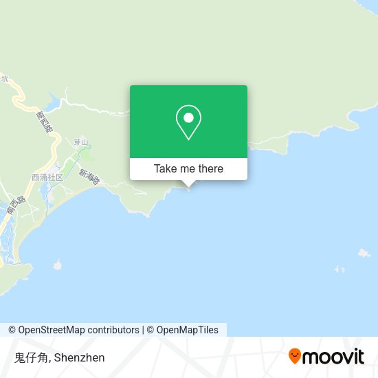 鬼仔角 map