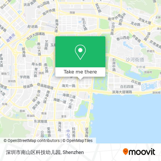 深圳市南山区科技幼儿园 map
