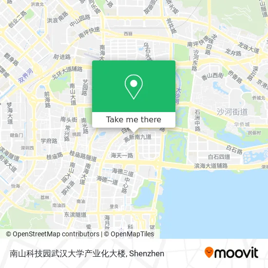 南山科技园武汉大学产业化大楼 map