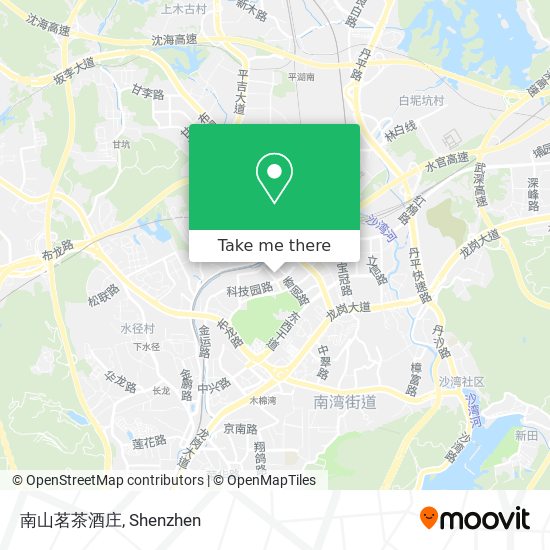 南山茗茶酒庄 map