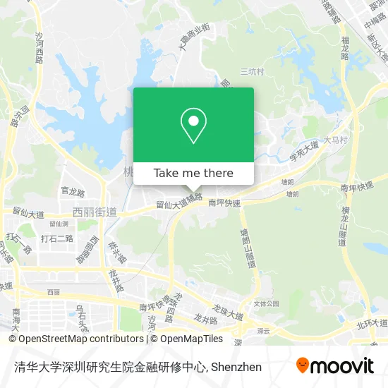 清华大学深圳研究生院金融研修中心 map
