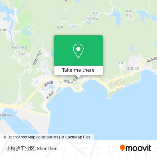 小梅沙工业区 map