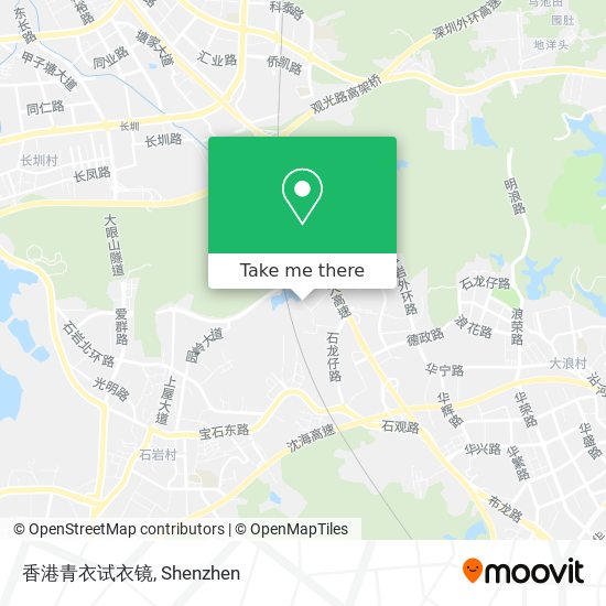 香港青衣试衣镜 map