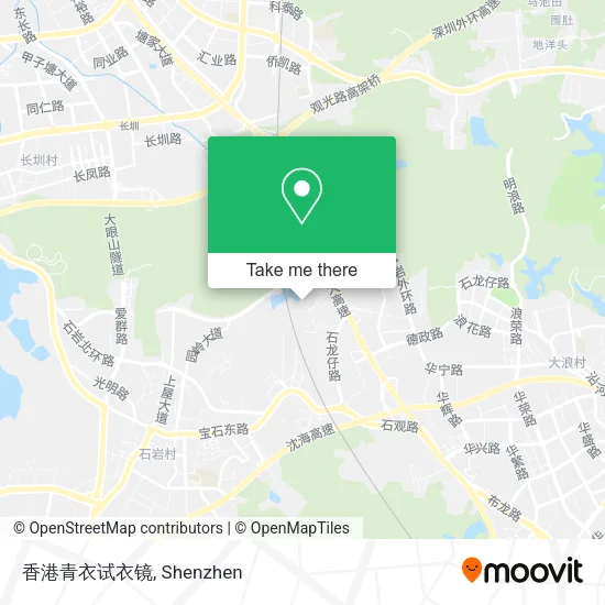香港青衣试衣镜 map