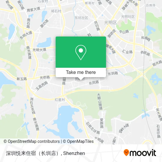 深圳悦来住宿（长圳店） map