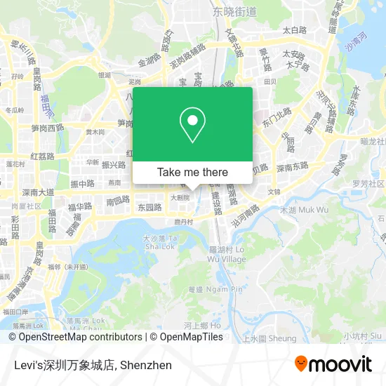 Levi's深圳万象城店 map
