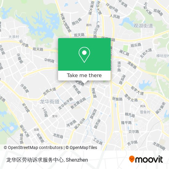 龙华区劳动诉求服务中心 map