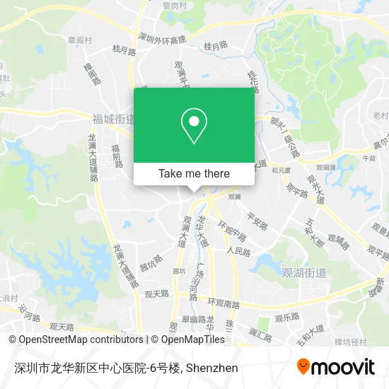 深圳市龙华新区中心医院-6号楼 map