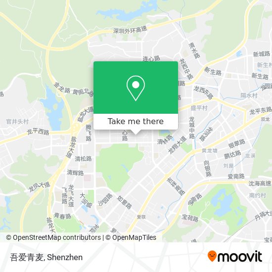 吾爱青麦 map