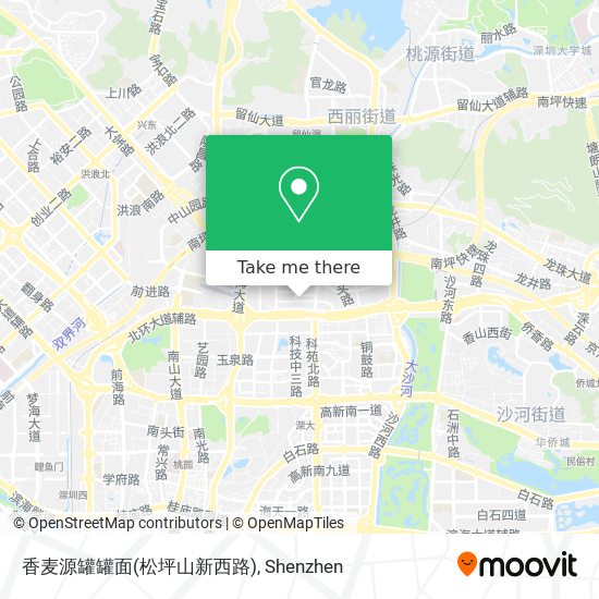 香麦源罐罐面(松坪山新西路) map