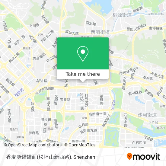 香麦源罐罐面(松坪山新西路) map