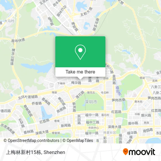 上梅林新村15栋 map
