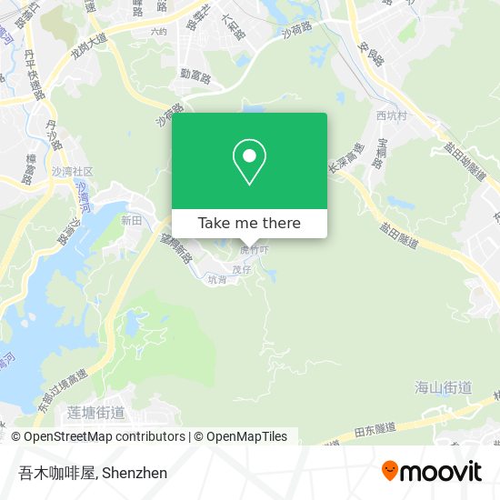 吾木咖啡屋 map