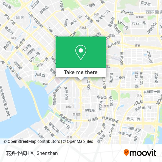 花卉小镇H区 map