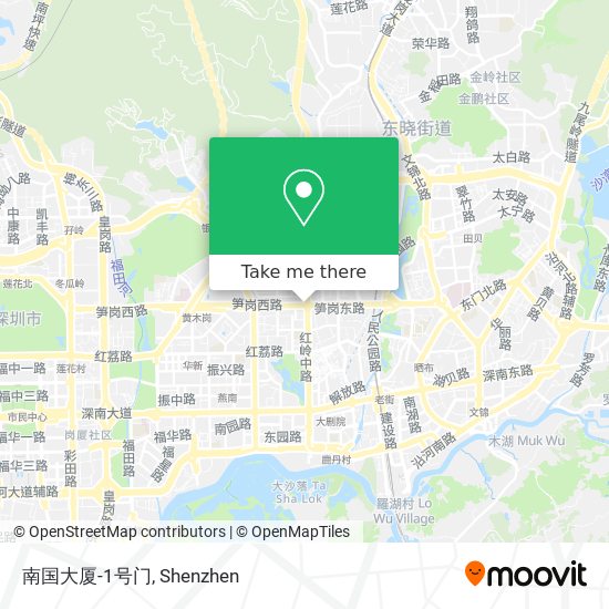 南国大厦-1号门 map
