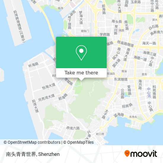 南头青青世界 map