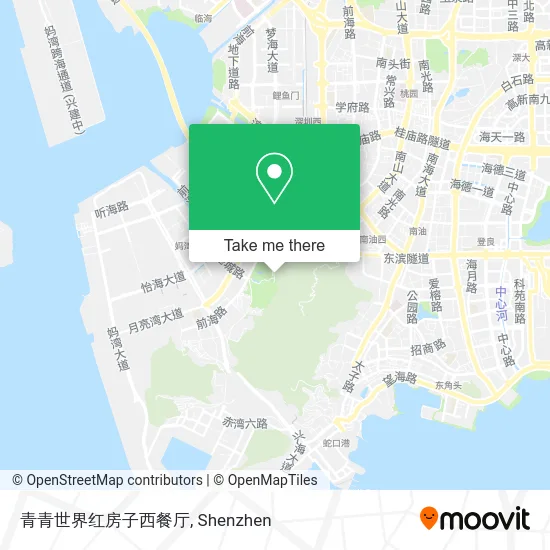 青青世界红房子西餐厅 map