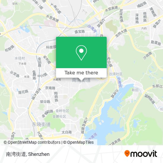 南湾街道 map
