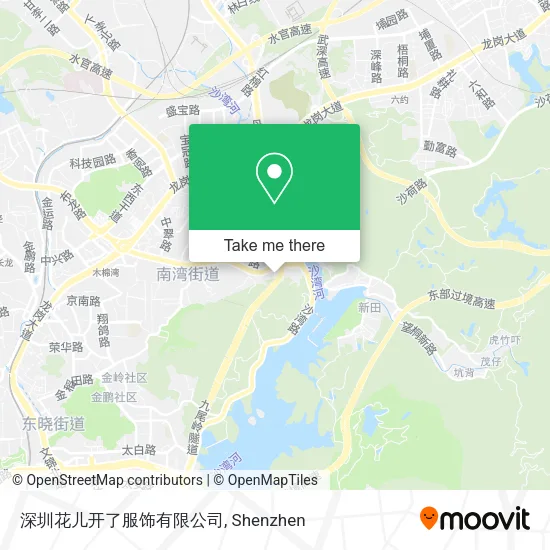 深圳花儿开了服饰有限公司 map
