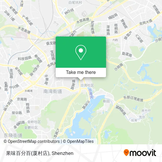 果味百分百(厦村店) map