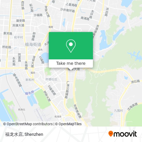 福龙水店 map