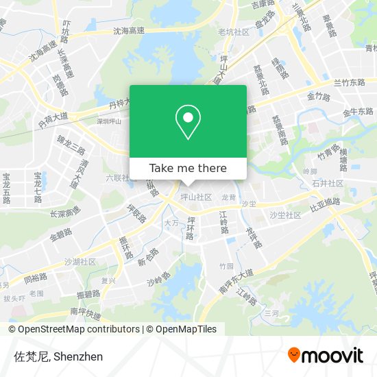 佐梵尼 map