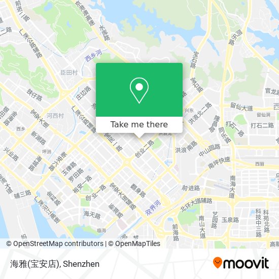 海雅(宝安店) map