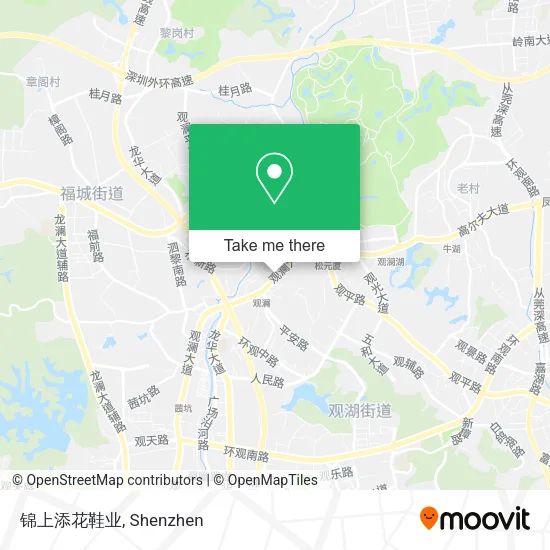 锦上添花鞋业 map