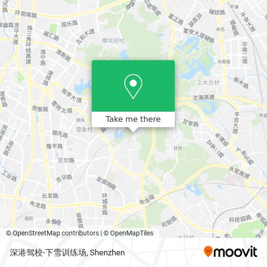 深港驾校-下雪训练场 map