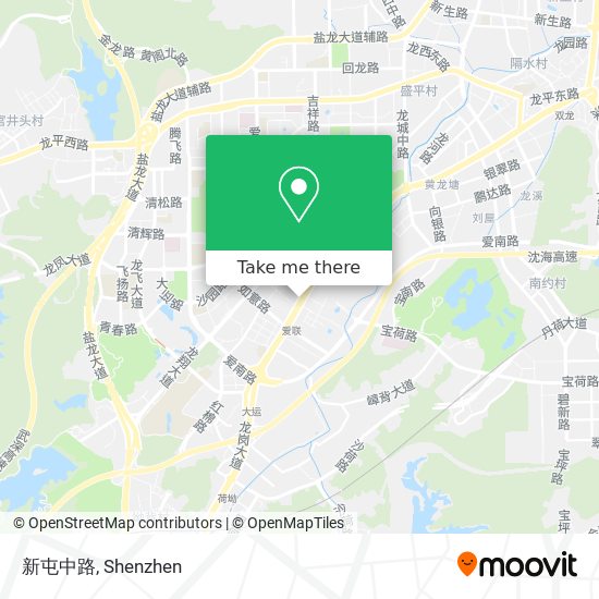 新屯中路 map