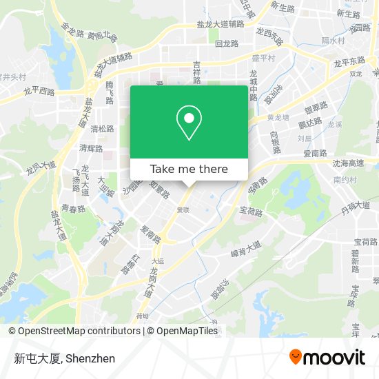新屯大厦 map