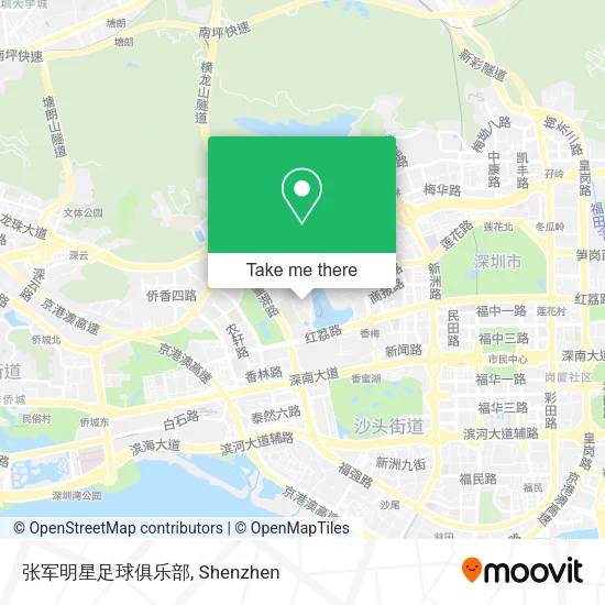 张军明星足球俱乐部 map