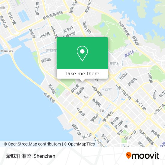 聚味轩湘菜 map