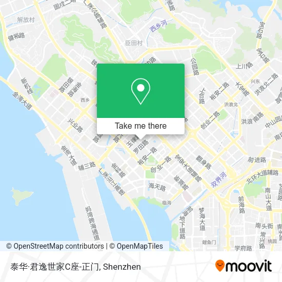 泰华·君逸世家C座-正门 map