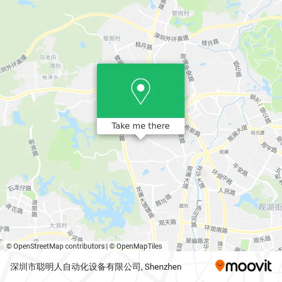 深圳市聪明人自动化设备有限公司 map