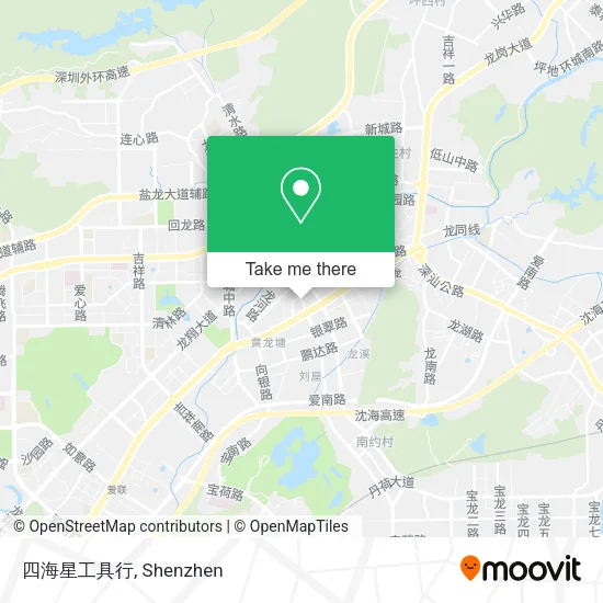 四海星工具行 map